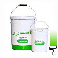 Полиуретановая краска по бетону  «PRASPAN® PU-C101» зеленая