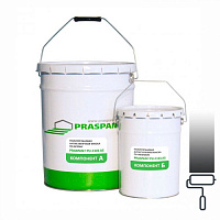 Полиуретановая антистатичная краска по бетону «PRASPAN® PU-C101 AS» серая полуматовая